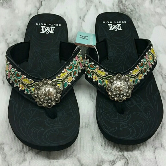 western flip flops